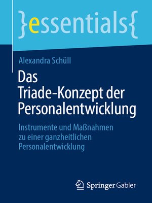 cover image of Das Triade-Konzept der Personalentwicklung
